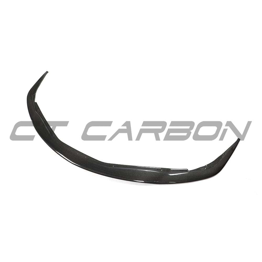 Toyota Supra 2019+ A90 CT Carbon full carbon fibre kit, featuring a splitter with visible textured carbon fiber finish.