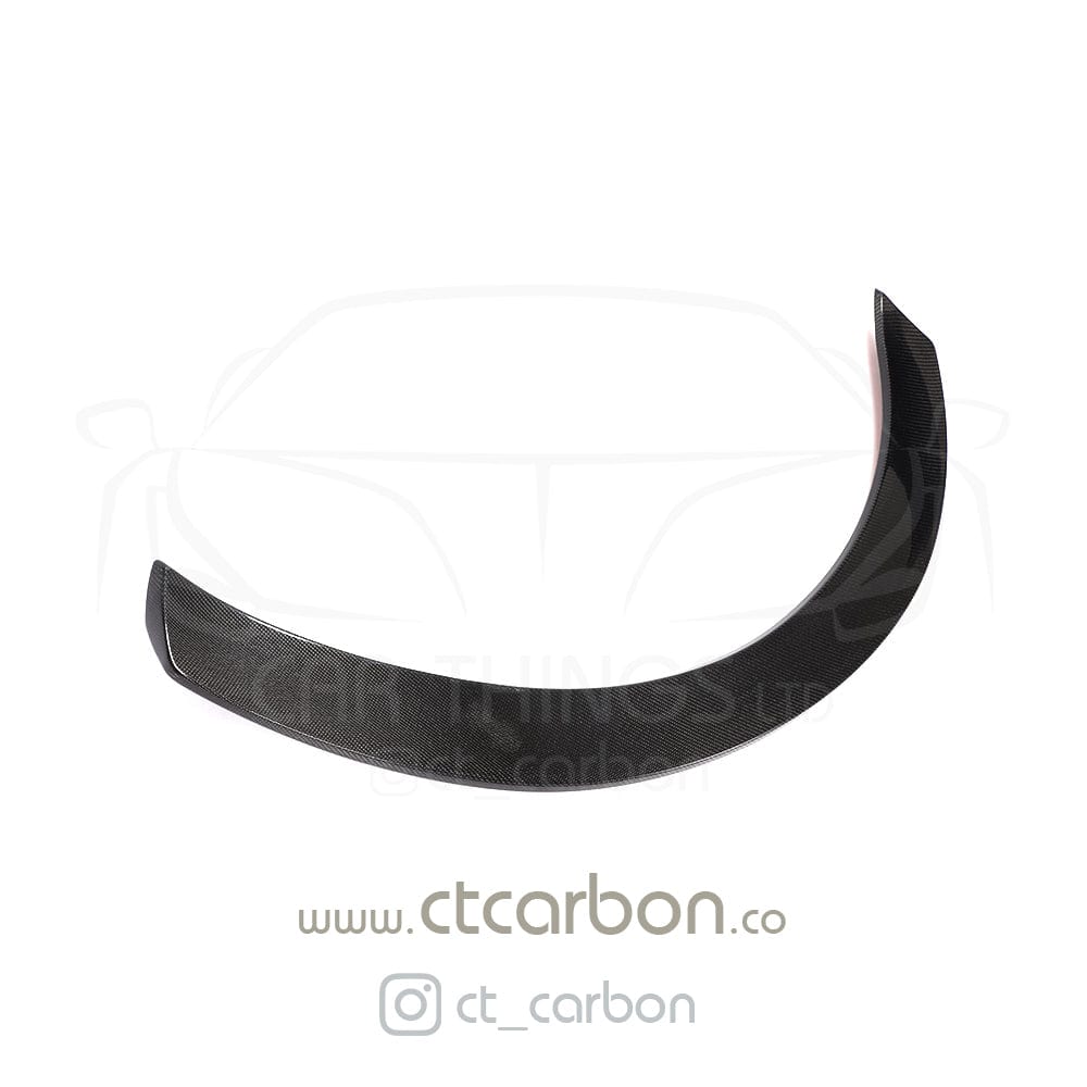 Toyota Supra 2019+ A90 CT Carbon full carbon fiber kit, including splitter, showcasing sleek, lightweight carbon fiber components.