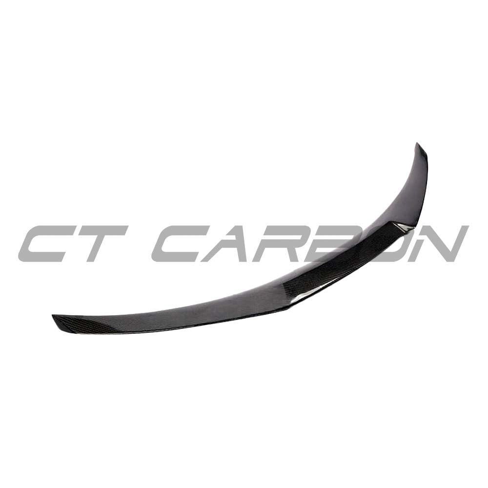 BMW F36 4 Series Gran Coupe CT Carbon fiber spoiler with M4 style, showcasing sleek design and aerodynamic features.