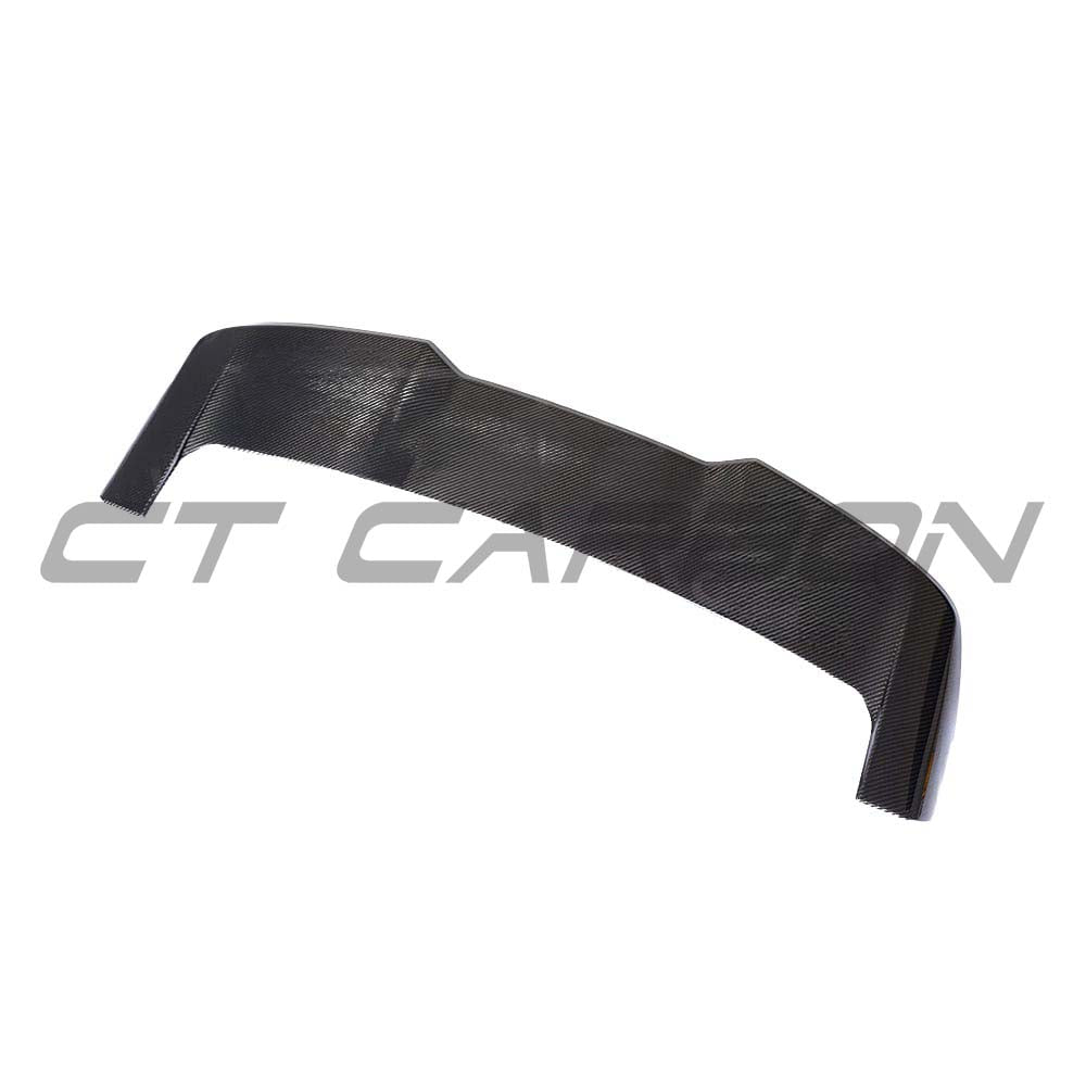 BMW X5 G05 carbon fibre spoiler by CT Carbon, sleek and aerodynamic, designed for sporty enhancement and modern style.