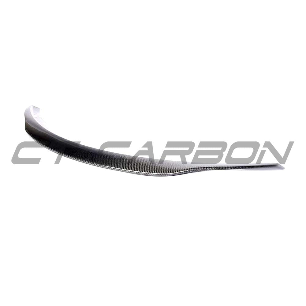 CT Carbon Mercedes C63/C63S W205 coupe carbon spoiler ducktail style for sporty appearance and aerodynamic enhancement.