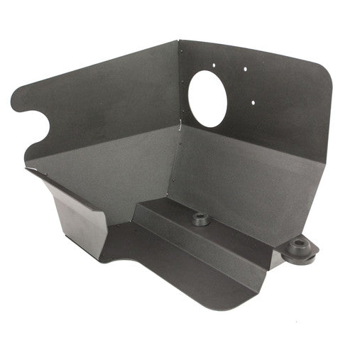 Ramair heat shield intake kit with red hose and turbo elbow for VW Golf GTI, Audi S3, Seat Leon Cupra, and Skoda Octavia RS.