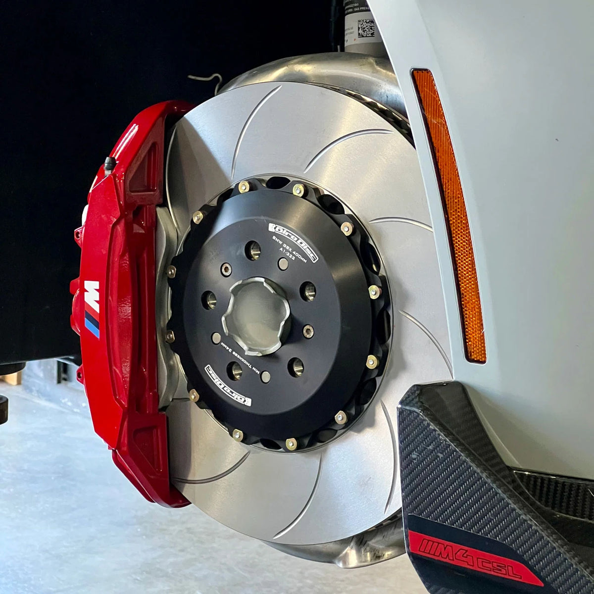 Girodisc A1-322 BMW G8X M3, M4 Front Iron Rotor Conversion - manufacturer reference image