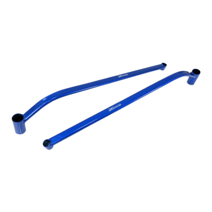 Hardrace Q0422 chassis brace for BMW 1 Series F20/F21, showing the sturdy metal component designed for vehicle stability.