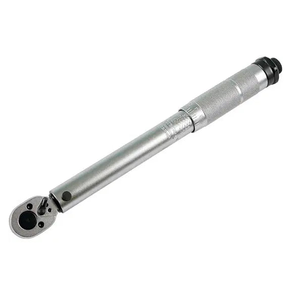 Laser Tools Laser 3451 1/4-inch drive torque wrench with 5-25Nm calibration for precise tightening of fasteners.