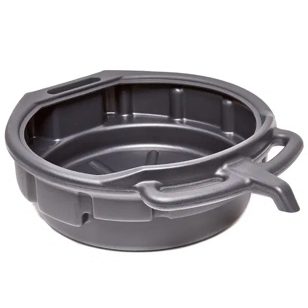 Master Pro 16L oil fluid drainer and recycle container for motorsport, durable plastic container with spout for easy oil collection.