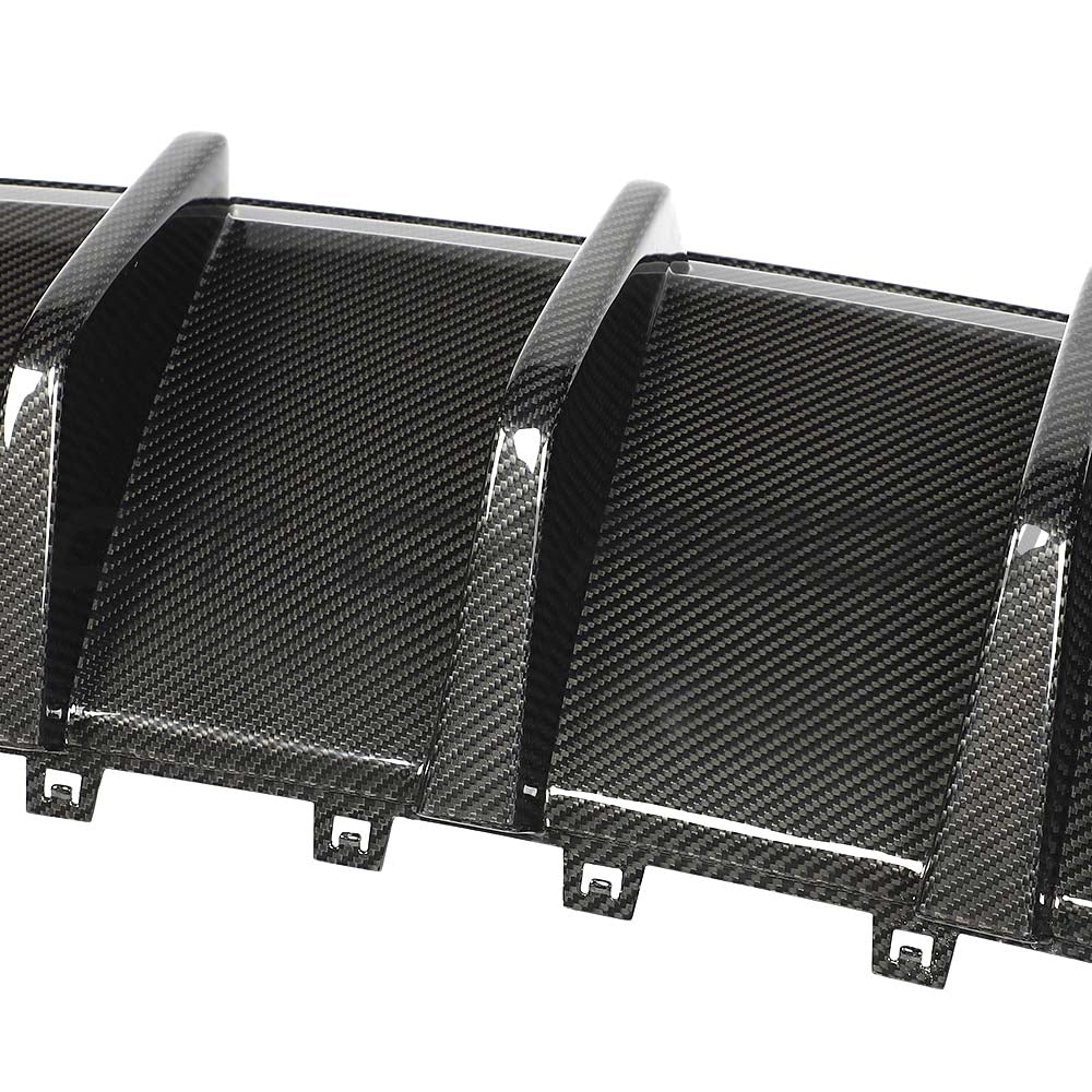 Full carbon fiber kit for Audi RS3 8Y 2025+ facelift saloon by CT Design V2, showcasing sleek, high-quality carbon fiber components.