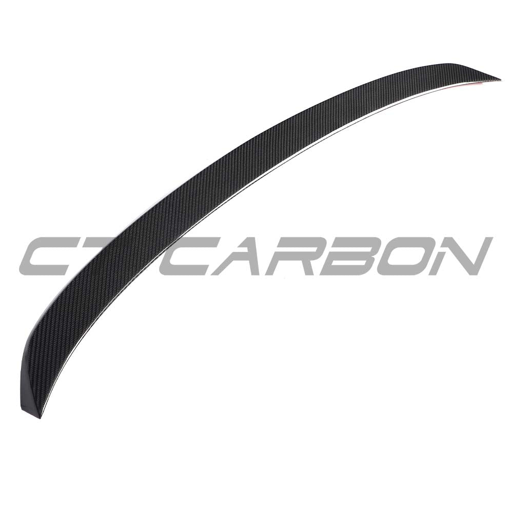 CT Carbon Audi A3/S3/RS3 Sportback ultimate carbon fibre kit installed on the vehicle, showcasing sleek black carbon fibre accents.