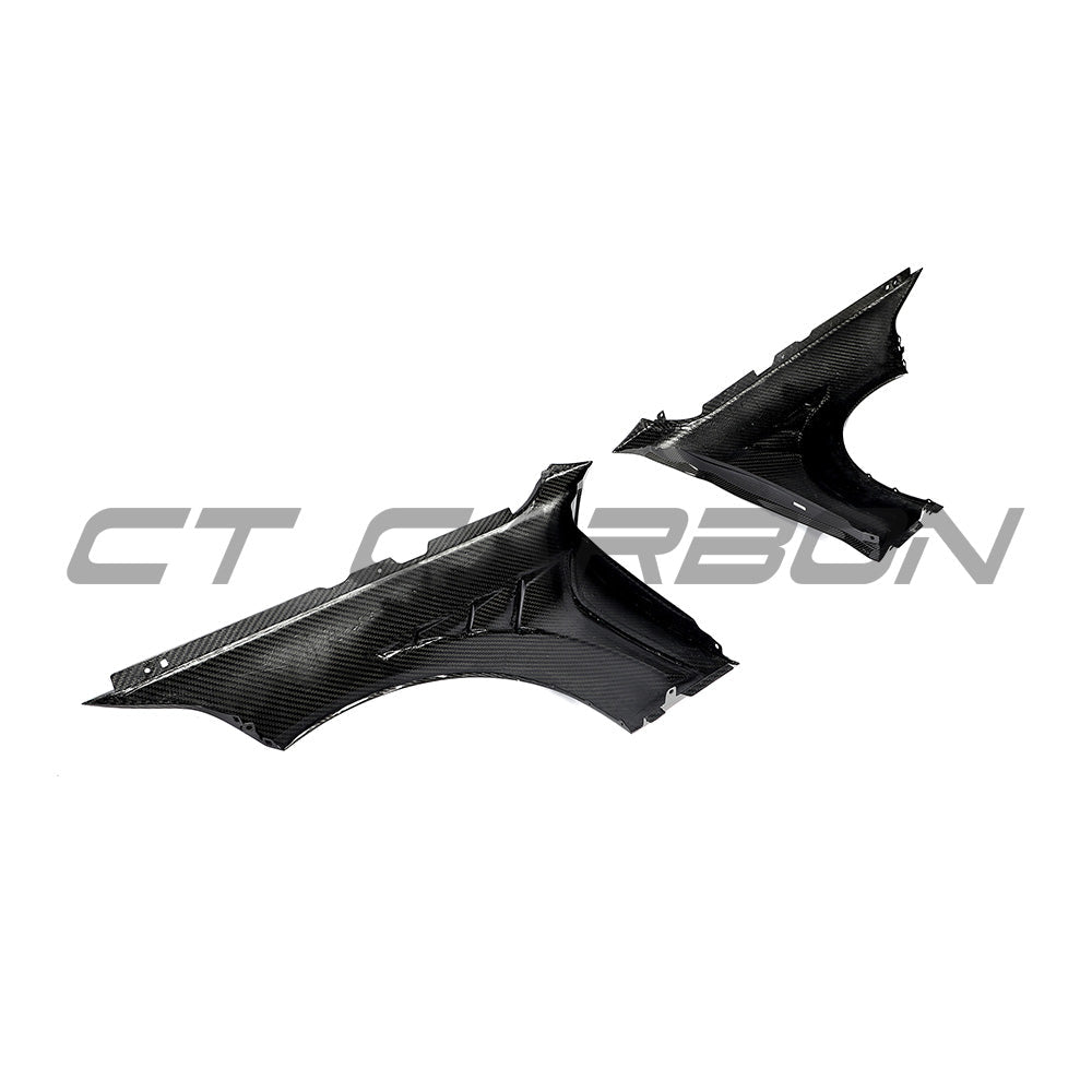BMW F87 M2 M2C full carbon fibre kit by CT Carbon, showcasing a sleek, lightweight carbon fiber body parts and accessories.