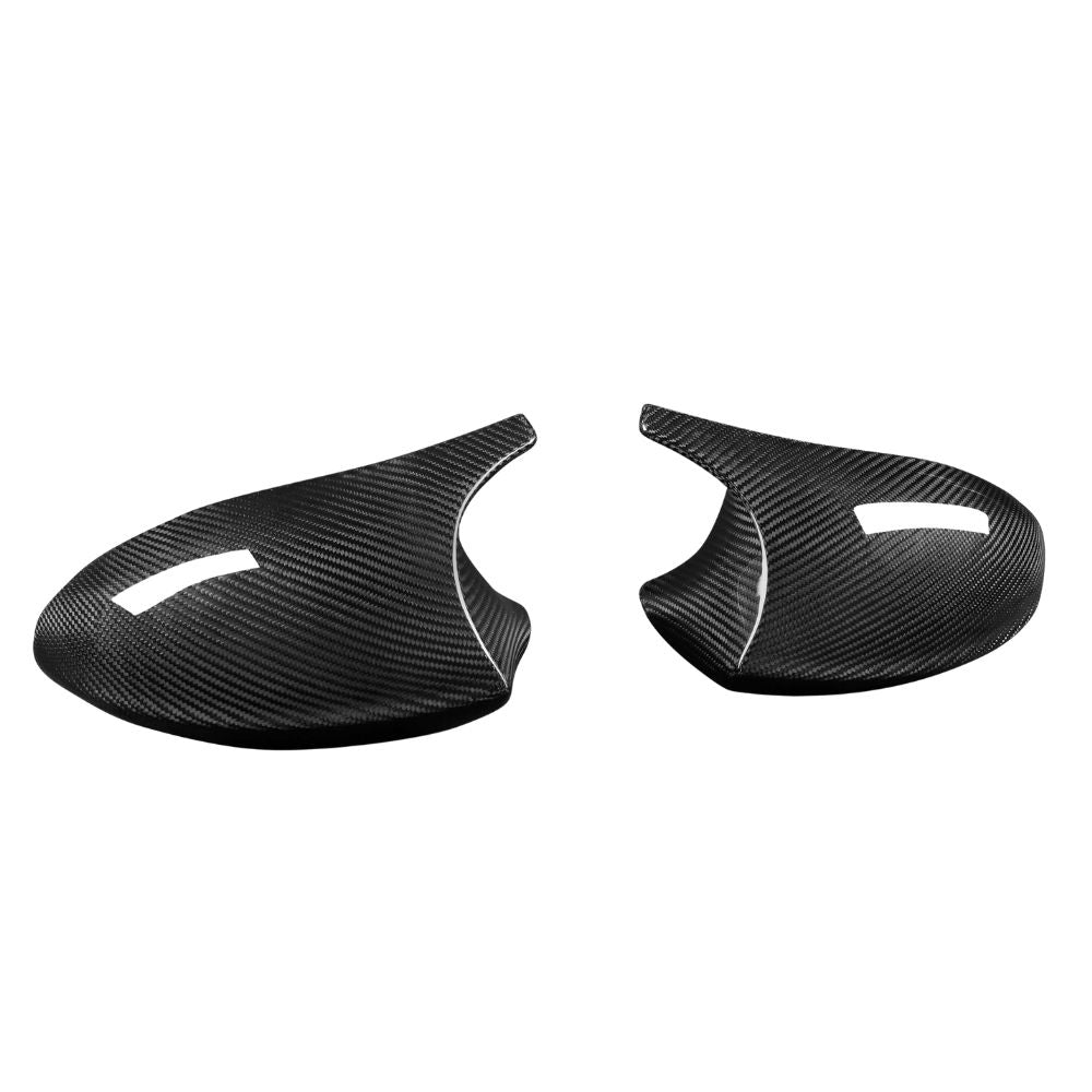 CT Carbon BMW 1 & 3 Series E82/E83/E87/E88/E90/E91/E92/E93 2006-2010 carbon fiber mirror accessories, close-up view