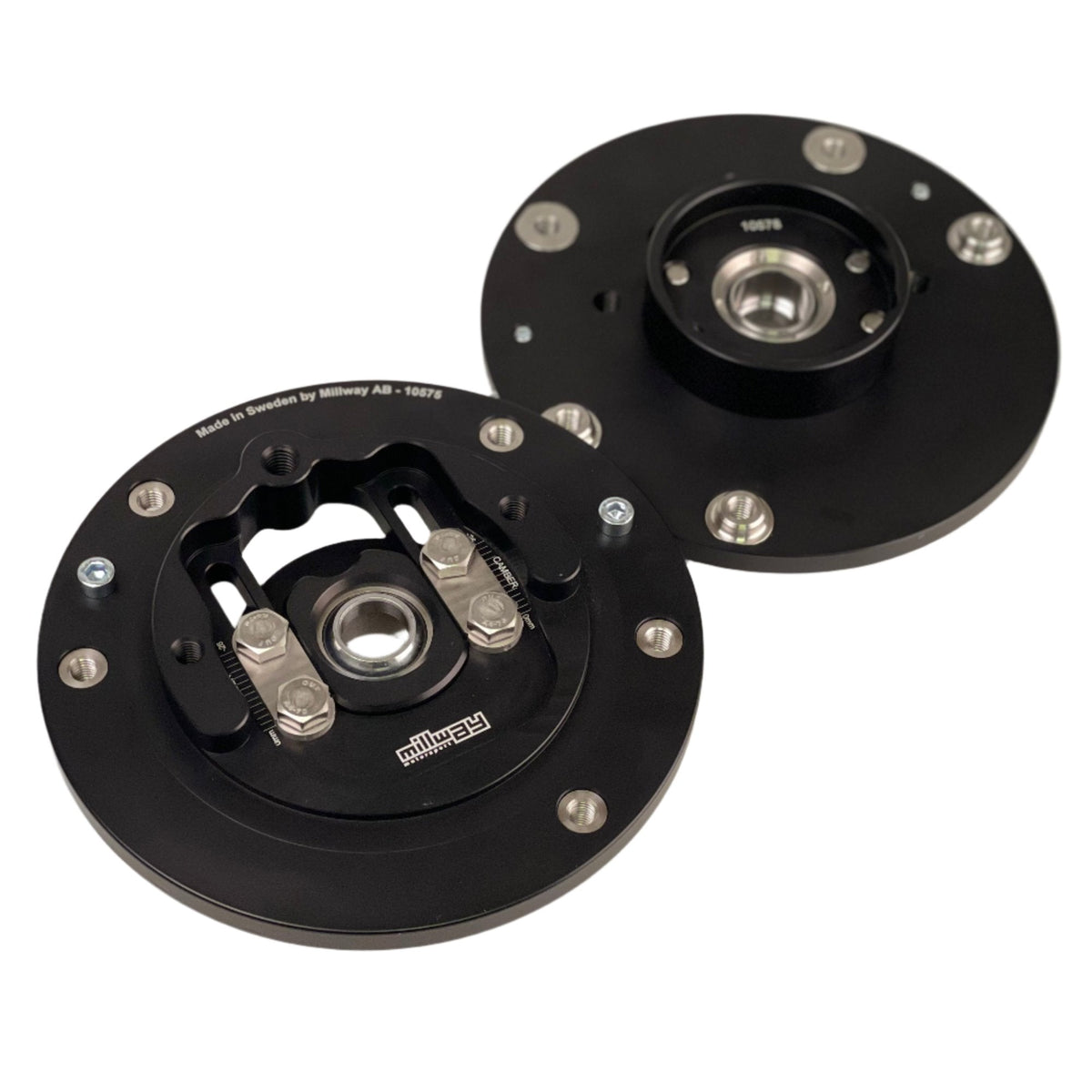 Millway BMW M135i F40 Adjustable Uniball Camber Plates | 90575-U genuine Millway Motorsport product photo