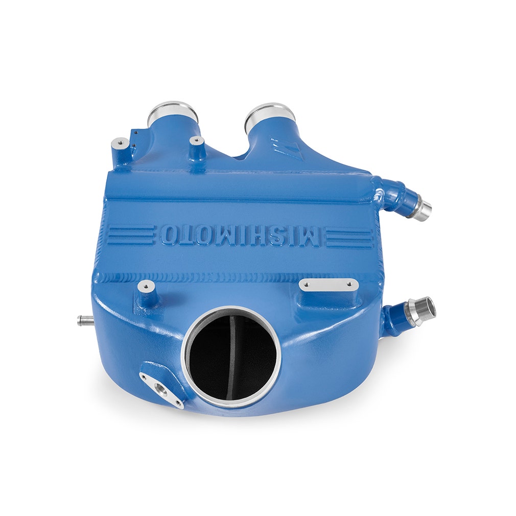 MISHIMOTO performance air-to-water intercooler for BMW F8X M3 M4 2015-2020, colour matched engine cooling part.