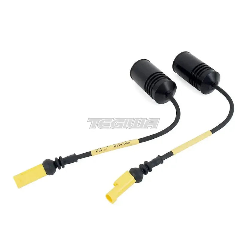 Ohlins EDC Cancellation Kit for BMW M3 M4 G8x coilovers, showing the kit components and installation parts on a white background.