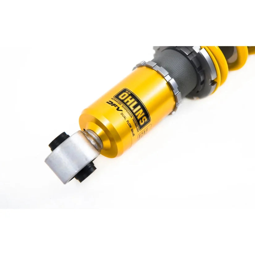 Ohlins Road & Track Coilovers DFV 1-way for Toyota GR86 2021+, showing the coilover suspension components.