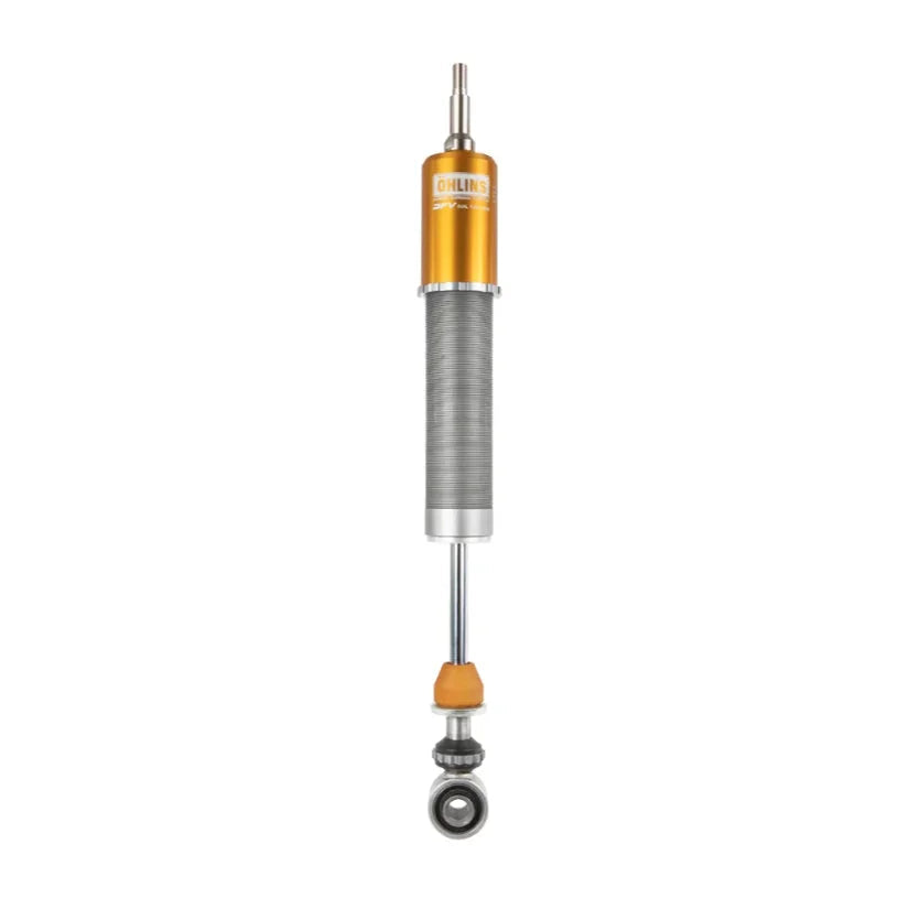 Ohlins Road & Track Coilovers DFV 1-way for Toyota Yaris GR, TUV approved, with adjustable dampers and coil springs.
