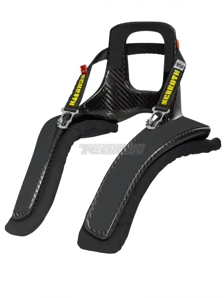 Schroth 30° Lightweight Carbon Fiber XLT Medium harness accessory with Hans device attachment for enhanced safety and comfort.