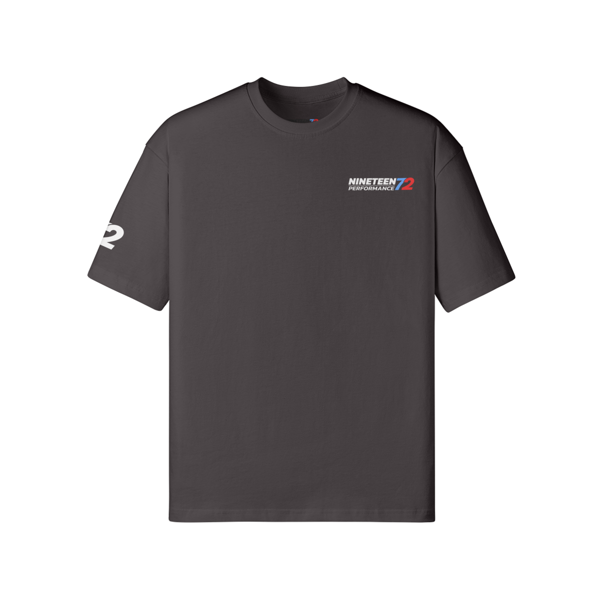 Nineteen72 Performance Trackday T-Shirt featuring a sleek design and comfortable fit, made from soft fabric for casual wear.