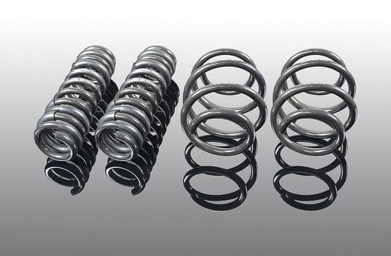 AC Schnitzer BMW M3 G80 suspension spring set, lowering springs for enhanced handling and sporty stance.