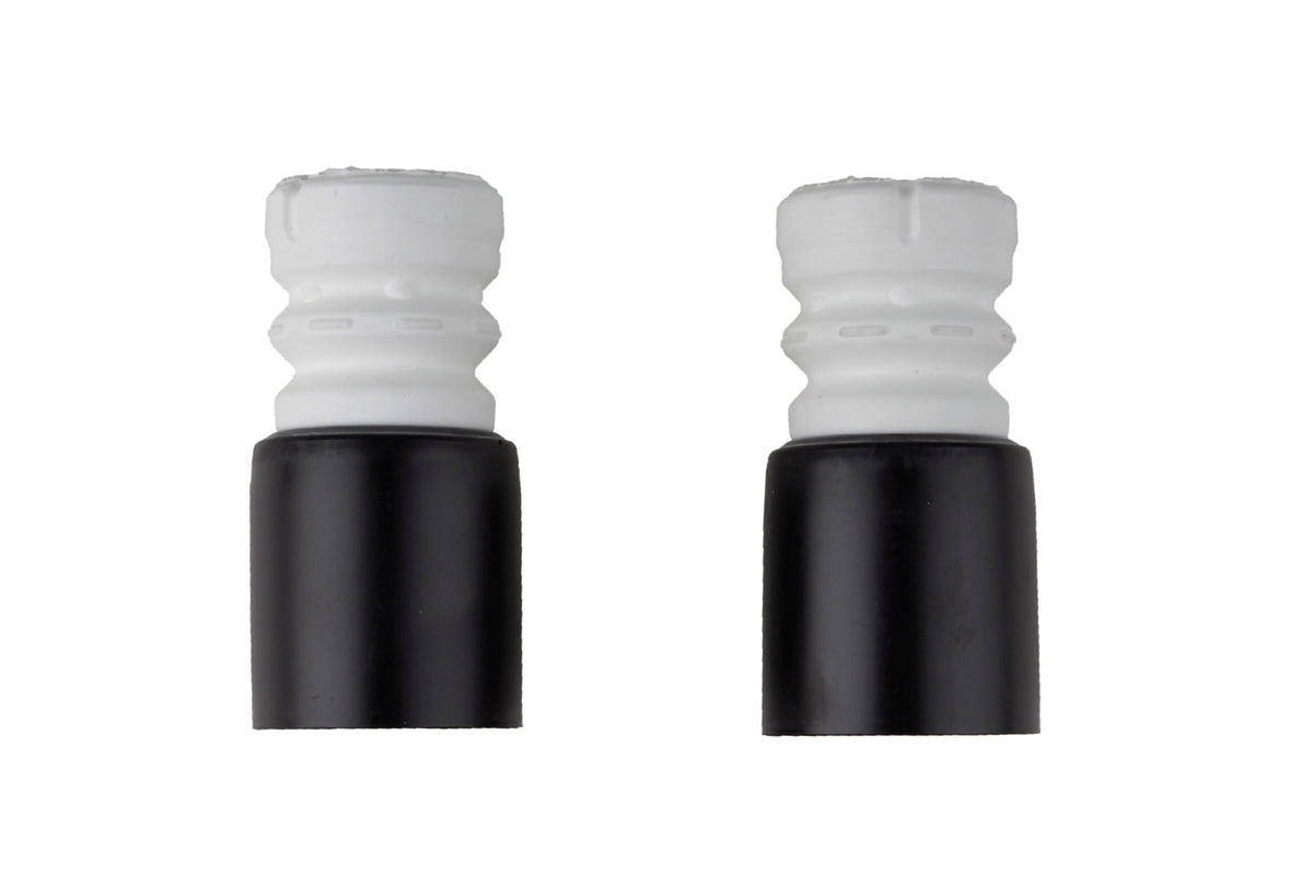 Bilstein B1 rear bump stops and dust covers for BMW 5 Series E60, part 11-270379, shown on vehicle suspension.