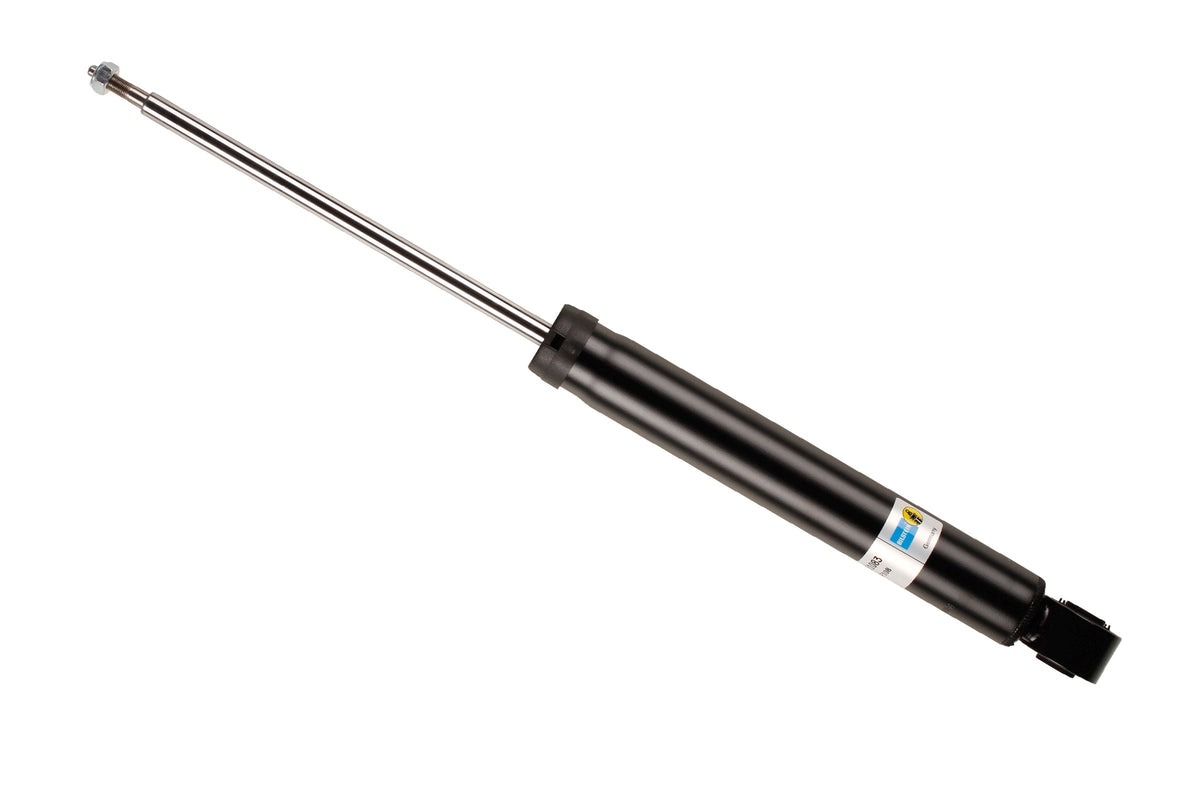 Bilstein B4 rear shock absorber for Volkswagen Passat (3C), showing the black coil spring and shock body in detail.