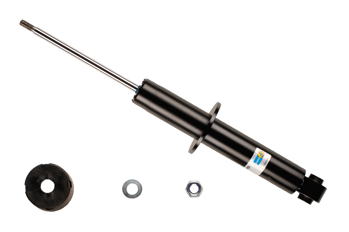 Bilstein B4 rear shock absorber for Audi Q7 7L, showing the durable metal body and mounting components.