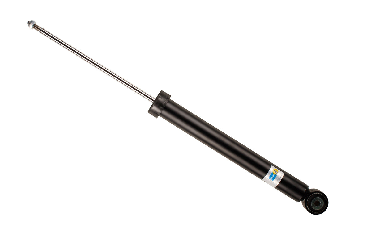 Bilstein B4 rear shock absorber for Volkswagen Golf VII with torsion beam suspension, showing the black shock unit.