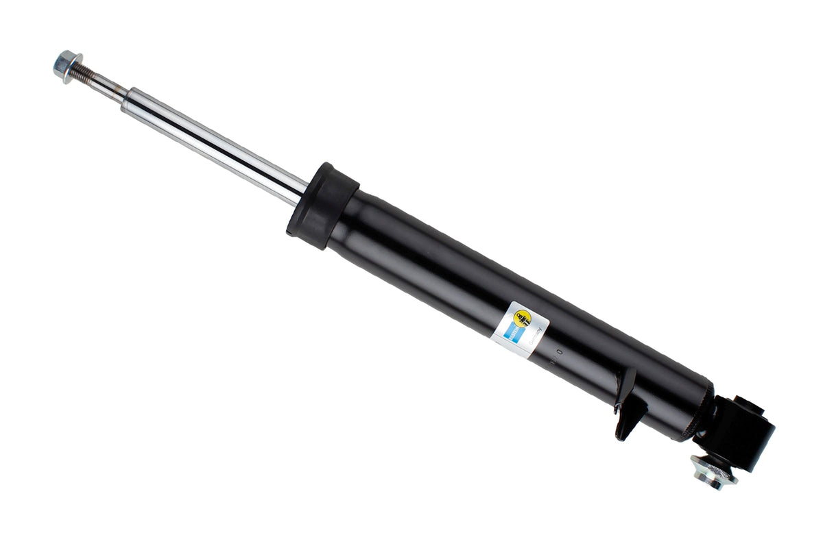 Bilstein B4 rear shock absorber for BMW X5 E70, showing the durable shock absorber with mounting components.