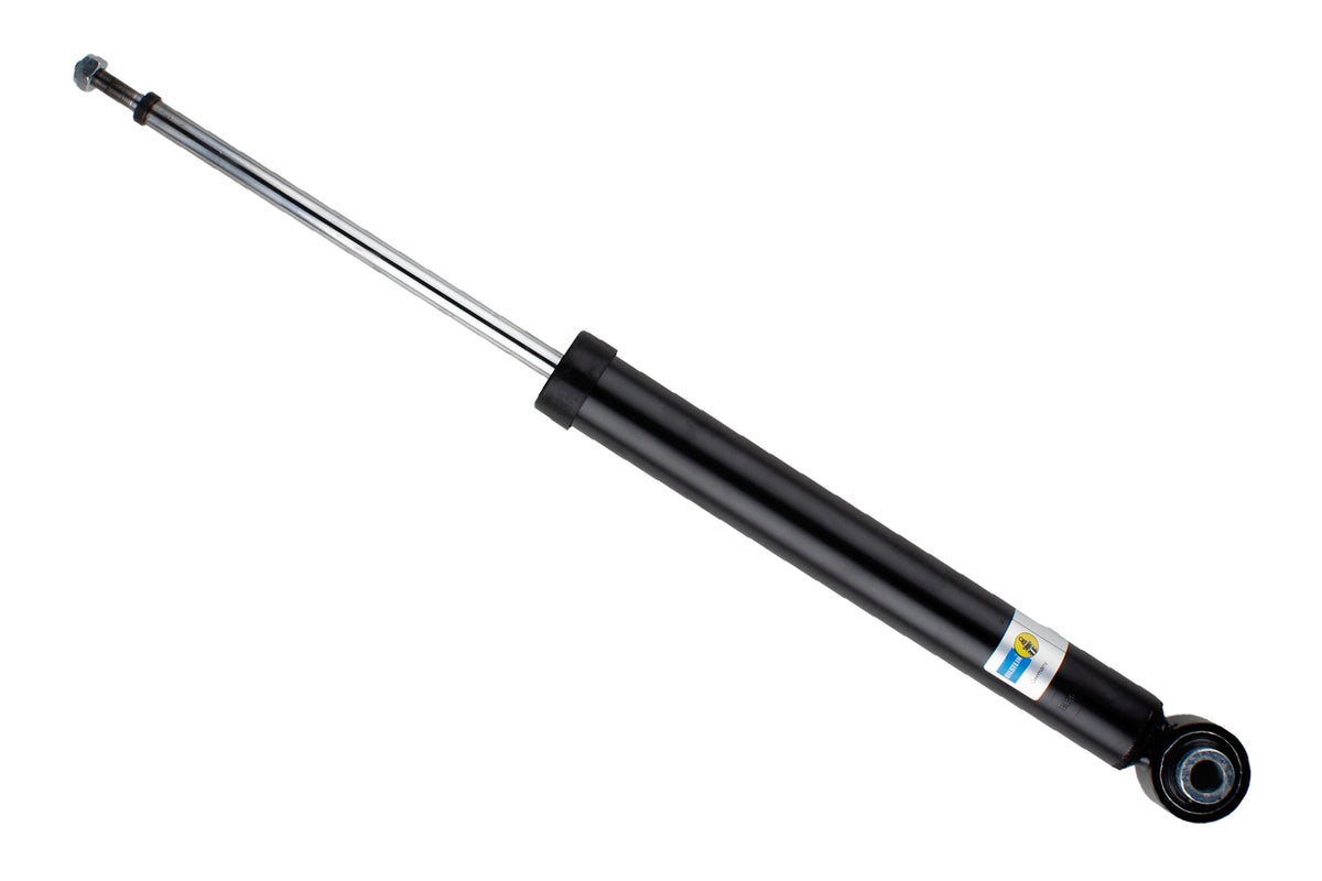 Bilstein B4 rear shock absorber for Audi A4 (8E) model, showing the branded shock absorber with mounting components.