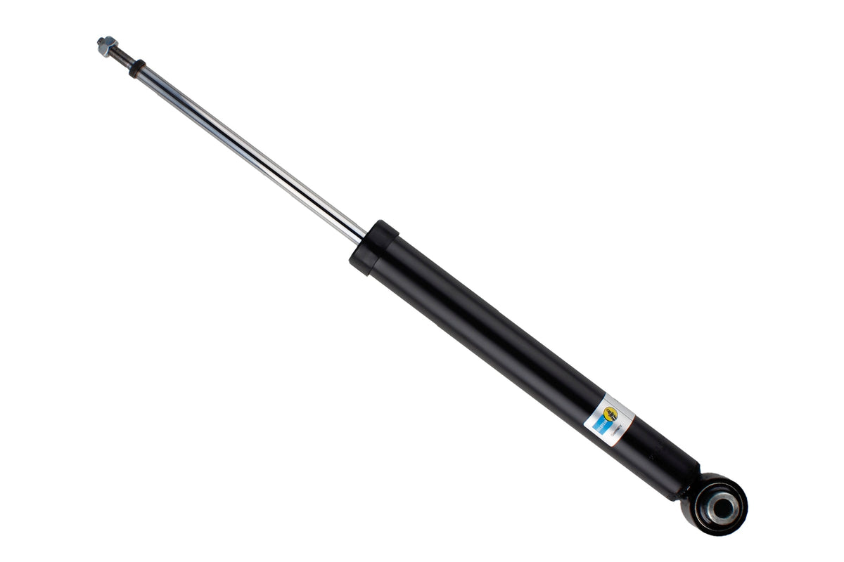 Bilstein B4 rear shock absorber for Audi A4 (8E) Sport, showing the metal body and mounting components.