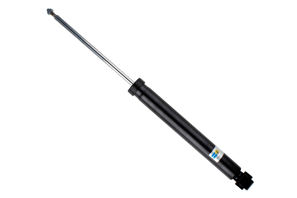 Bilstein B4 rear shock absorber for Audi Q2 (GA) with rigid axle, model 19-274003, showing the shock in a close-up view.