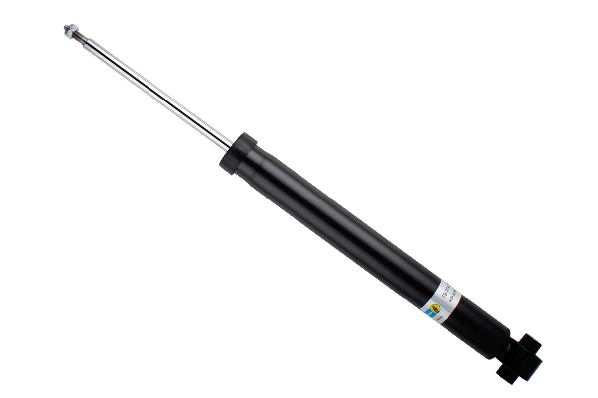 Bilstein B4 rear shock absorber for Volkswagen Golf VII Alltrack, showing the durable metal body and mounting components.