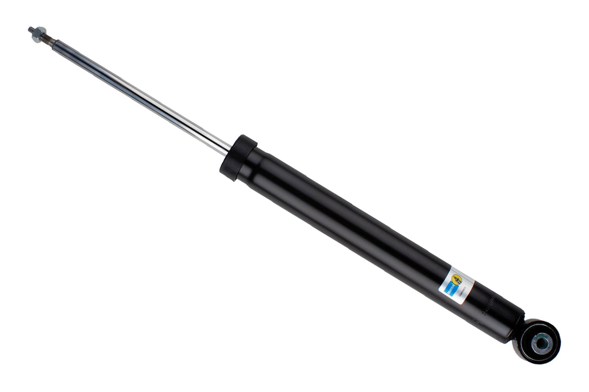 Bilstein B4 rear shock absorber for Volkswagen Touran III (5T1) visible in the image, showcasing its durable metal construction.
