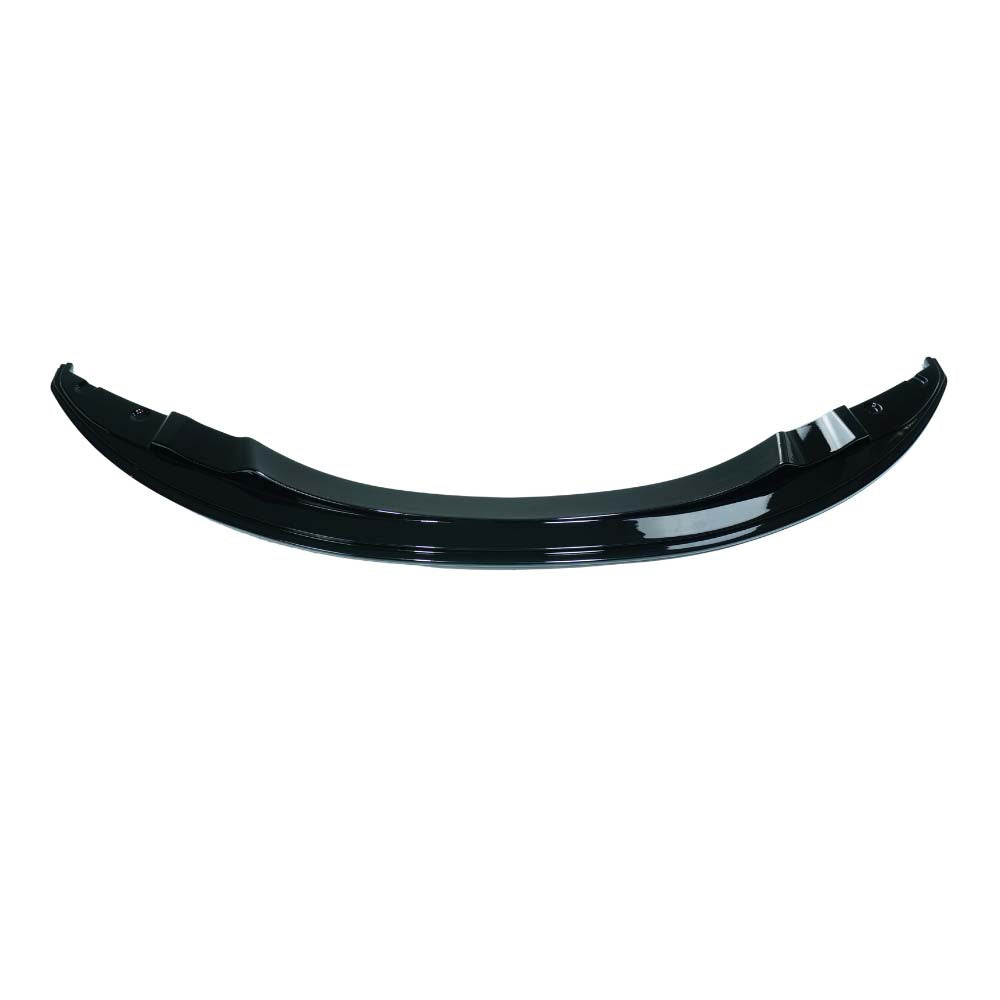 BMW M3 E90/E92 splitter in gloss black by CT Carbon, showing the aerodynamic front splitter design for the 2007-2013 model.