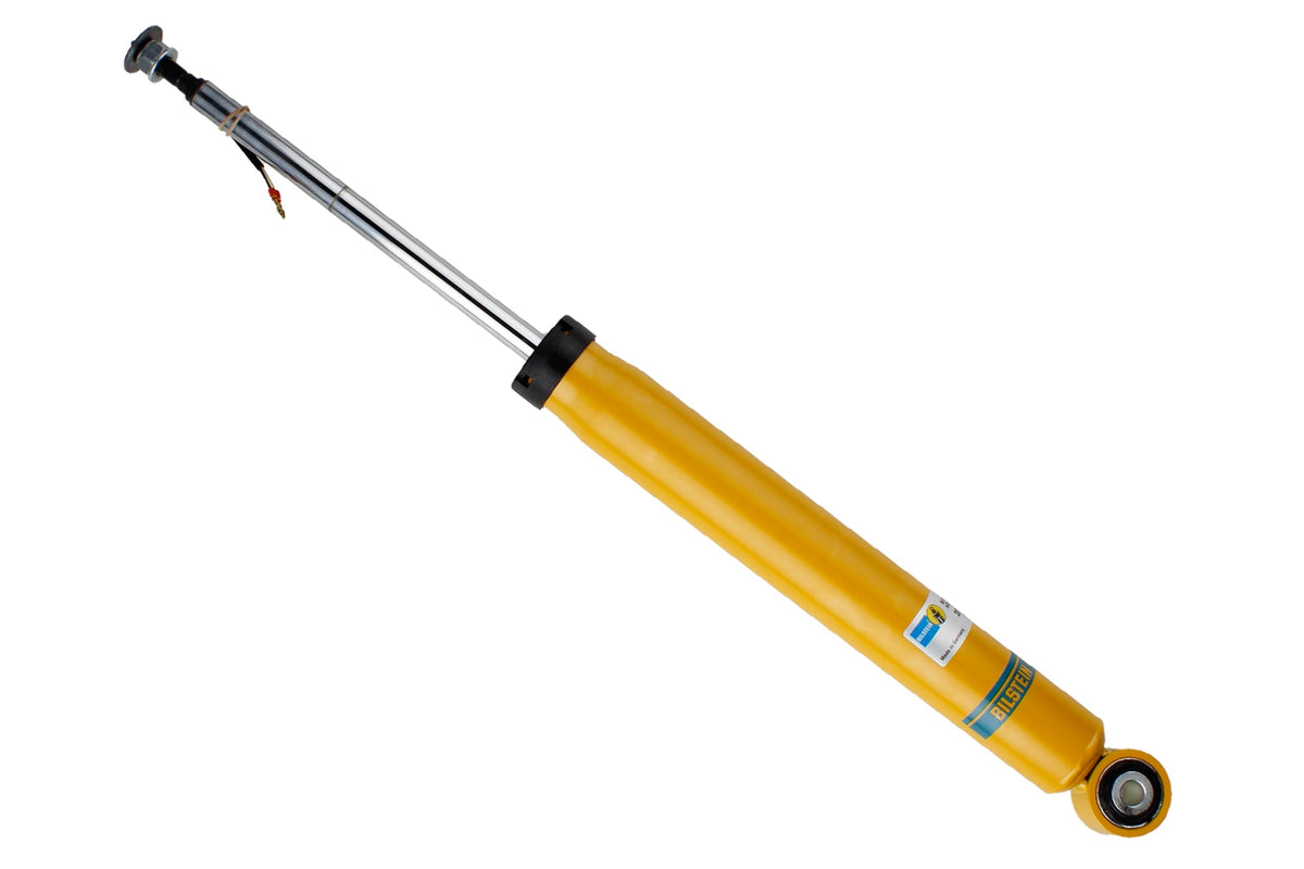 Bilstein B4 Damptronic front shock absorber for BMW M3 F80 and M4 F82/F83 models, showing the shock absorber with mounting components.