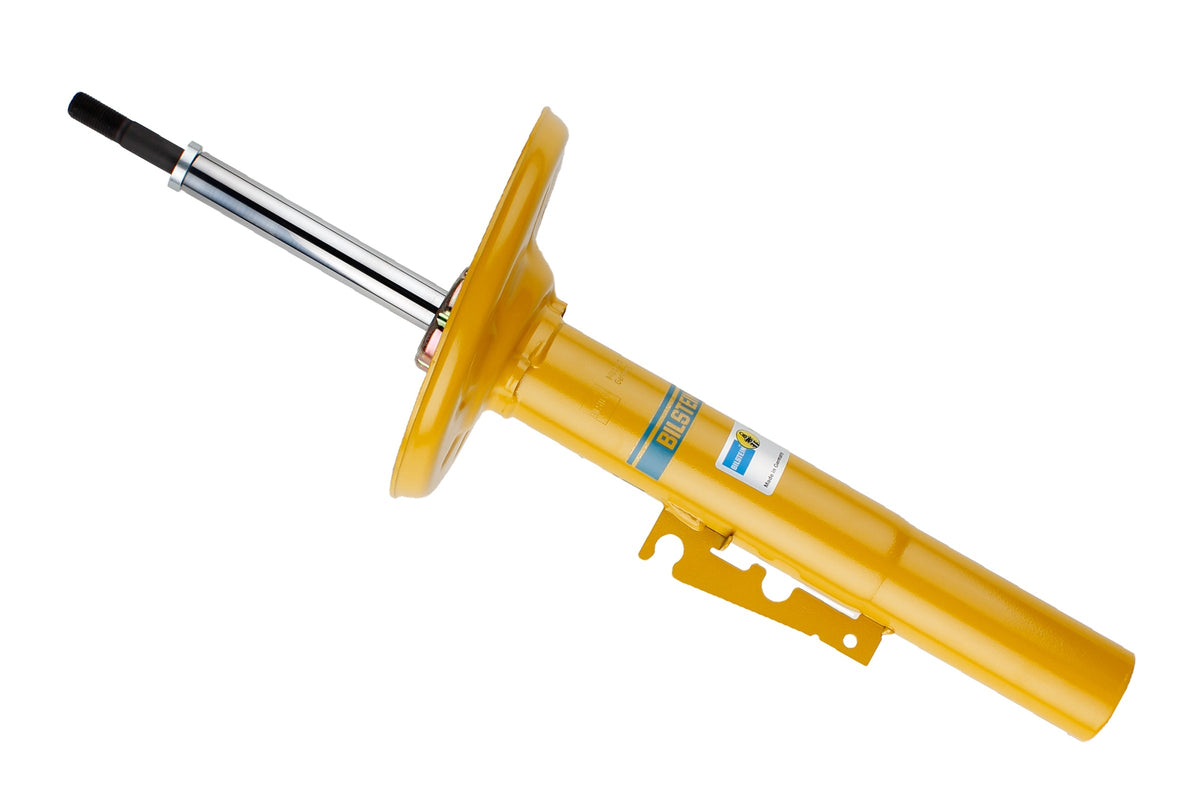 Bilstein B8 front right shock absorber for Porsche 911 (996) Carrera 2, showing the durable metal body and mounting components.