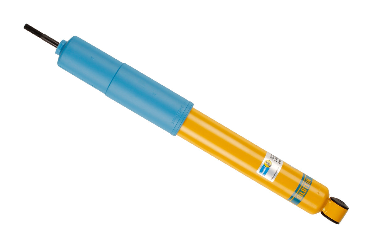 Bilstein B6 rear shock absorber for BMW 02 Series E6/E10, showing the metal body and mounting hardware.