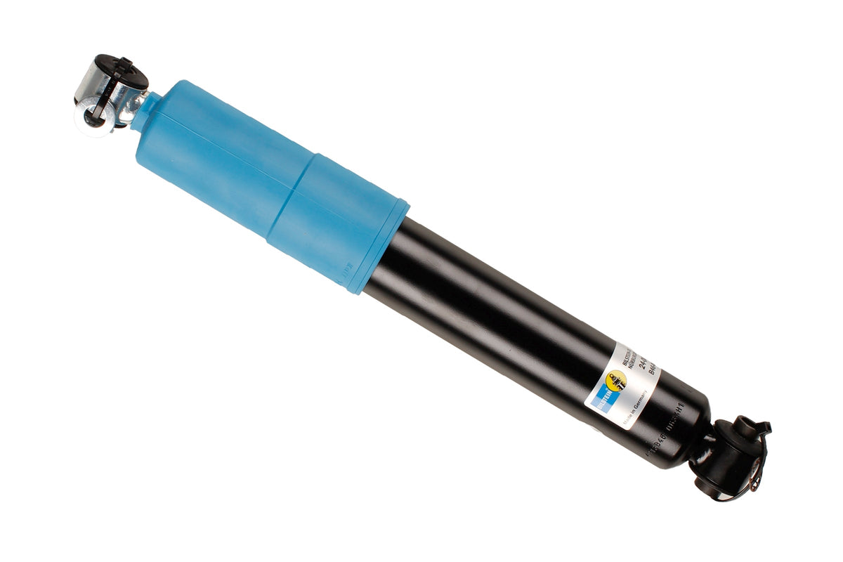 Bilstein B6 rear shock absorber for Volkswagen 1302 and 1303 Käfer, showing the coil spring and mounting details