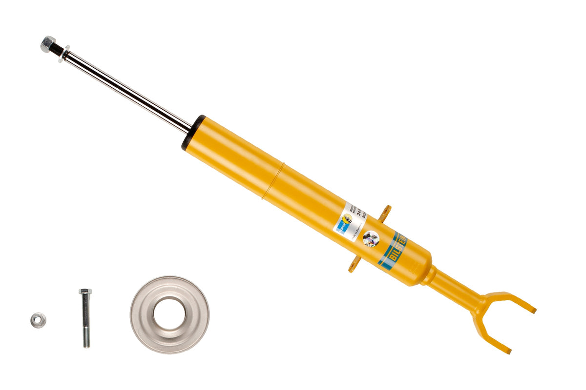 Bilstein B6 front shock absorber for Audi A8 4D2 and 4D8 models, showing a durable, high-performance suspension component.