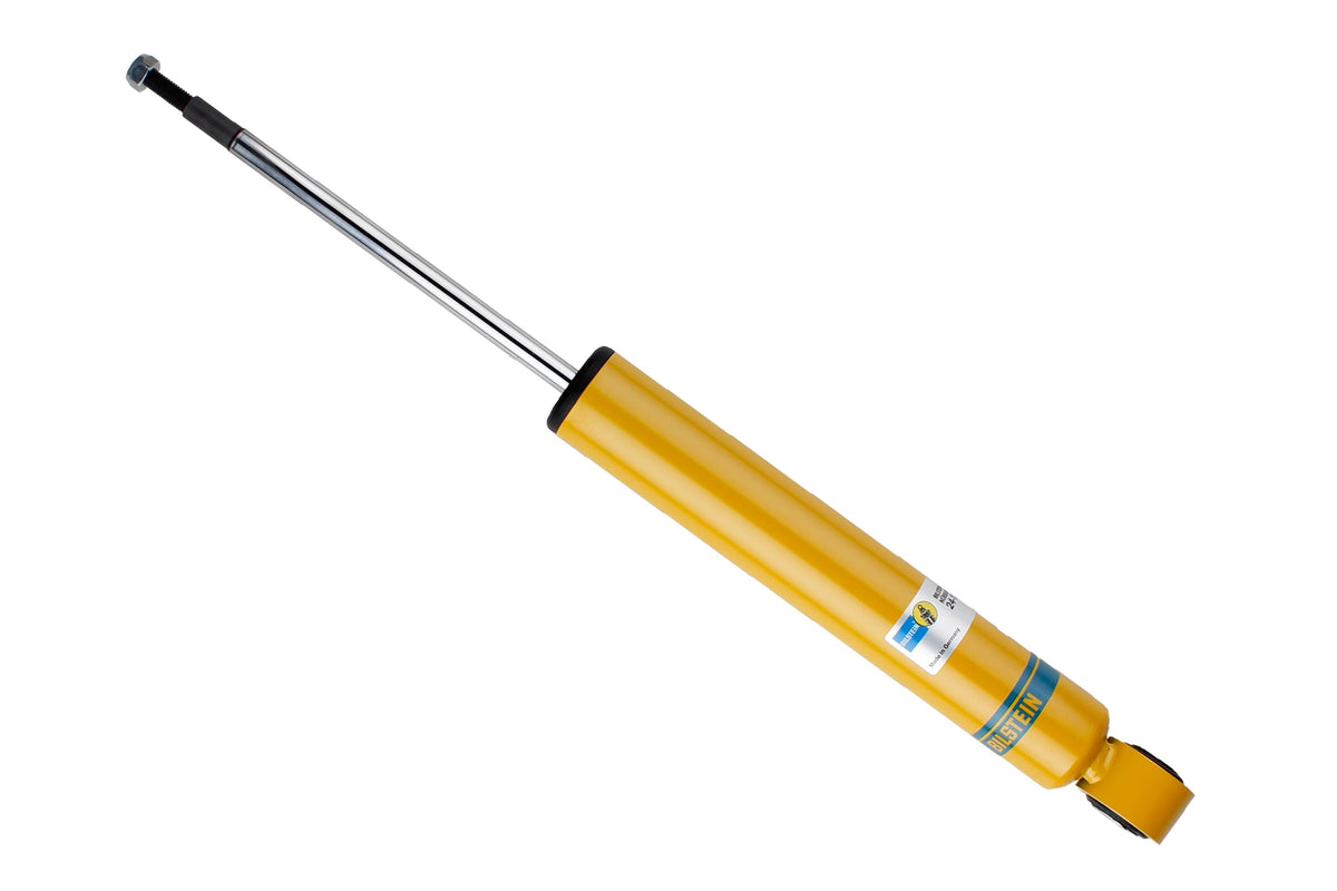 Bilstein B6 rear shock absorber for Audi TT Coupe 8J, showing the black metal shock with mounting components.