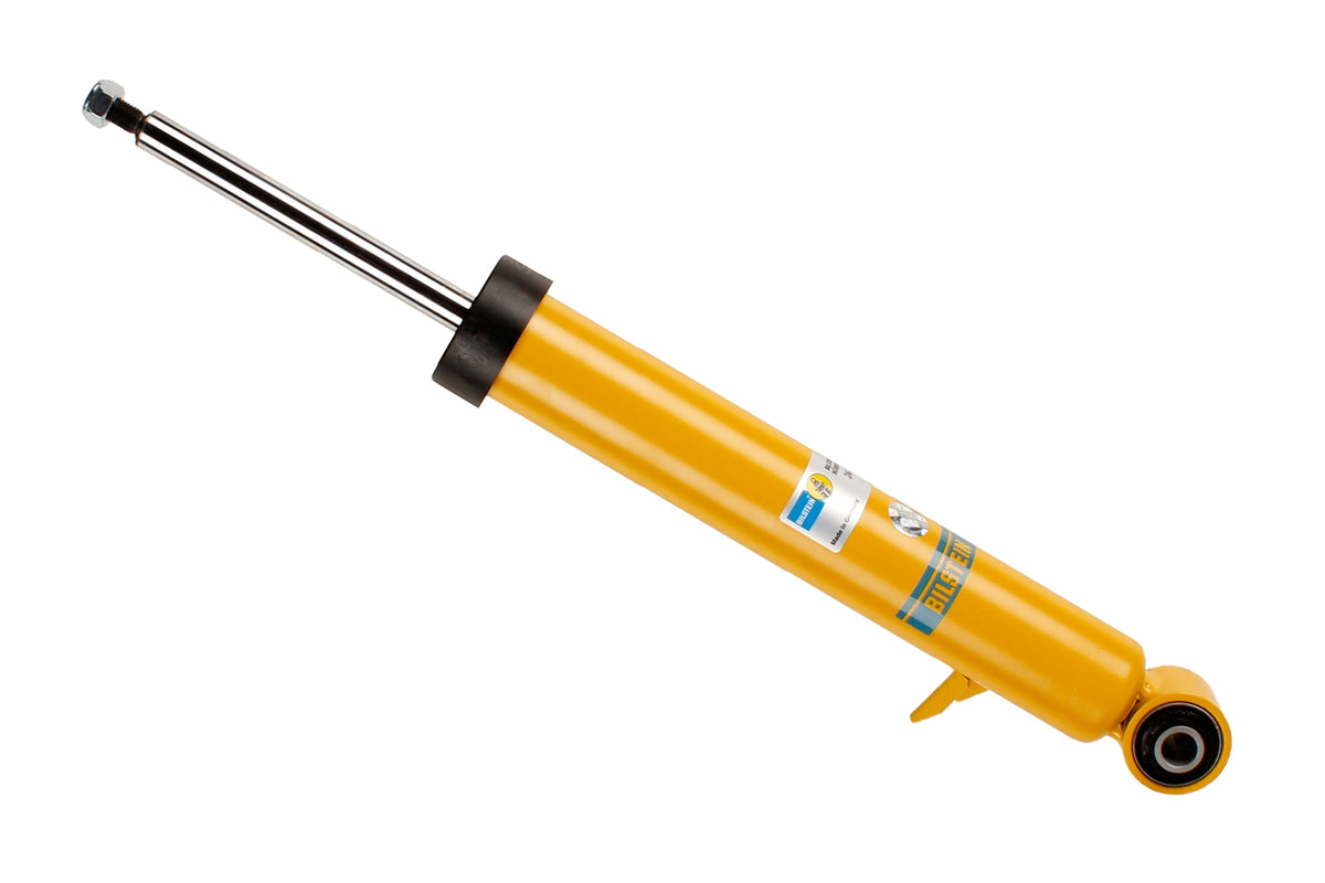 Bilstein B6 rear right shock absorber for BMW X5 F15, showcasing the durable shock absorber with mounting components.