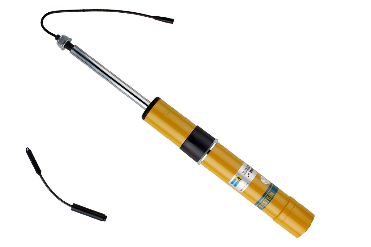 Bilstein B6 Damptronic front shock absorber for Audi A4 B9, showing the durable automotive suspension component.
