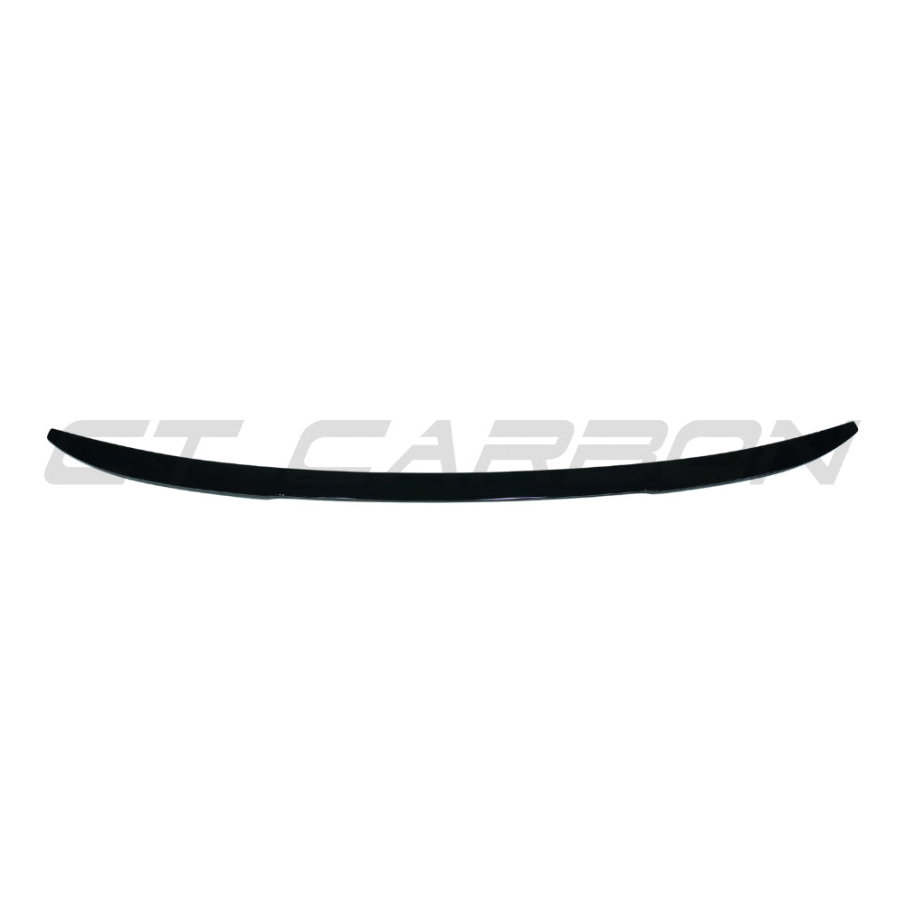 Gloss black spoiler for BMW X4/X4M G02/F98 2017-2024 by CT Carbon, shown installed on the vehicle's rear.