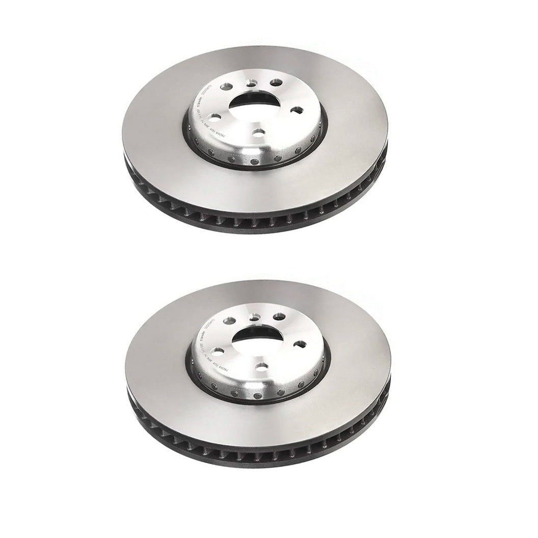 Genuine BMW front brake disc 34108858705 from the 34108858705 and 34108858706 front disc pair