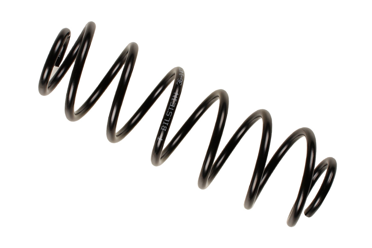 Bilstein B3 OE Replacement coil spring for Audi A2 B3, part number 36-147717, showing the metal coil spring in natural color.