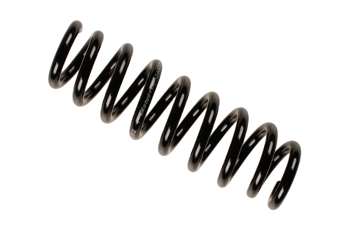 Bilstein B3 OE Replacement Coil Spring for BMW 3 Series E91, part number 36-160228, showing the spring's coiled metal design.