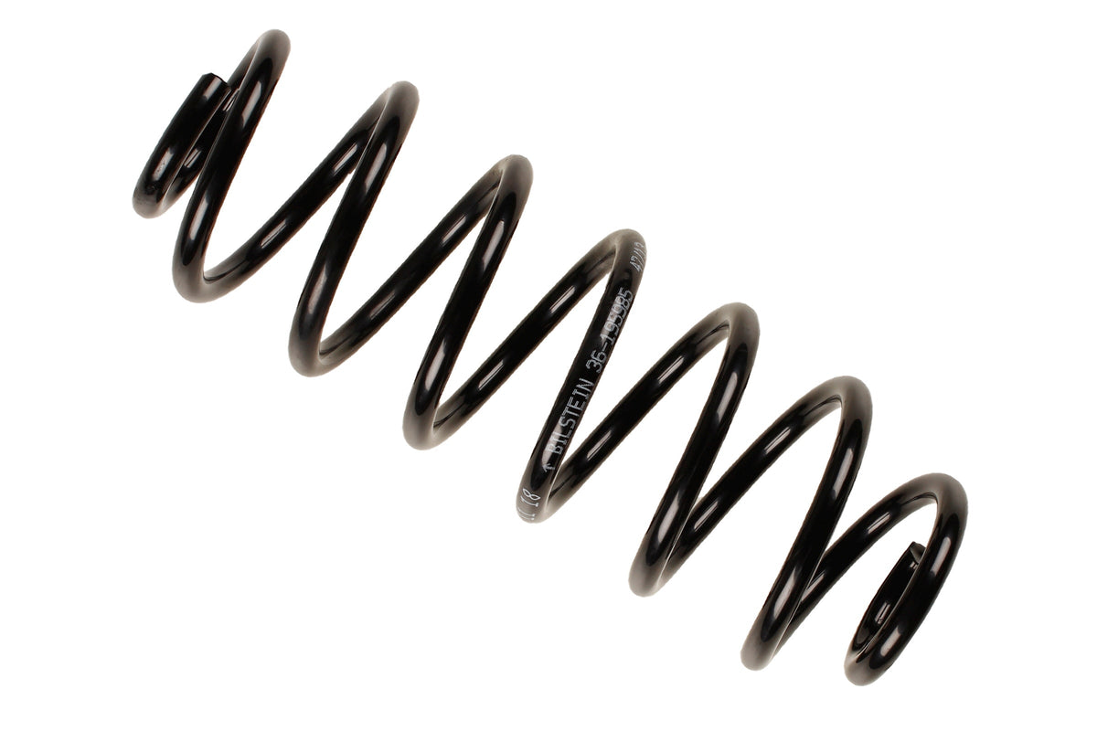Bilstein B3 OE replacement coil spring for Audi TT 8N3, model 36-195985, shown in the image.
