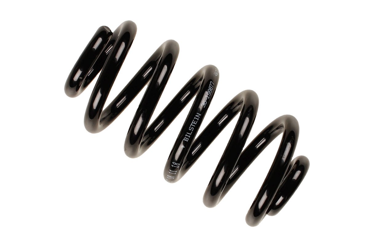 Bilstein B3 OE replacement coil spring for Audi A6 2.0 TDI 4F5, showing the coil spring with part number 36-199877.