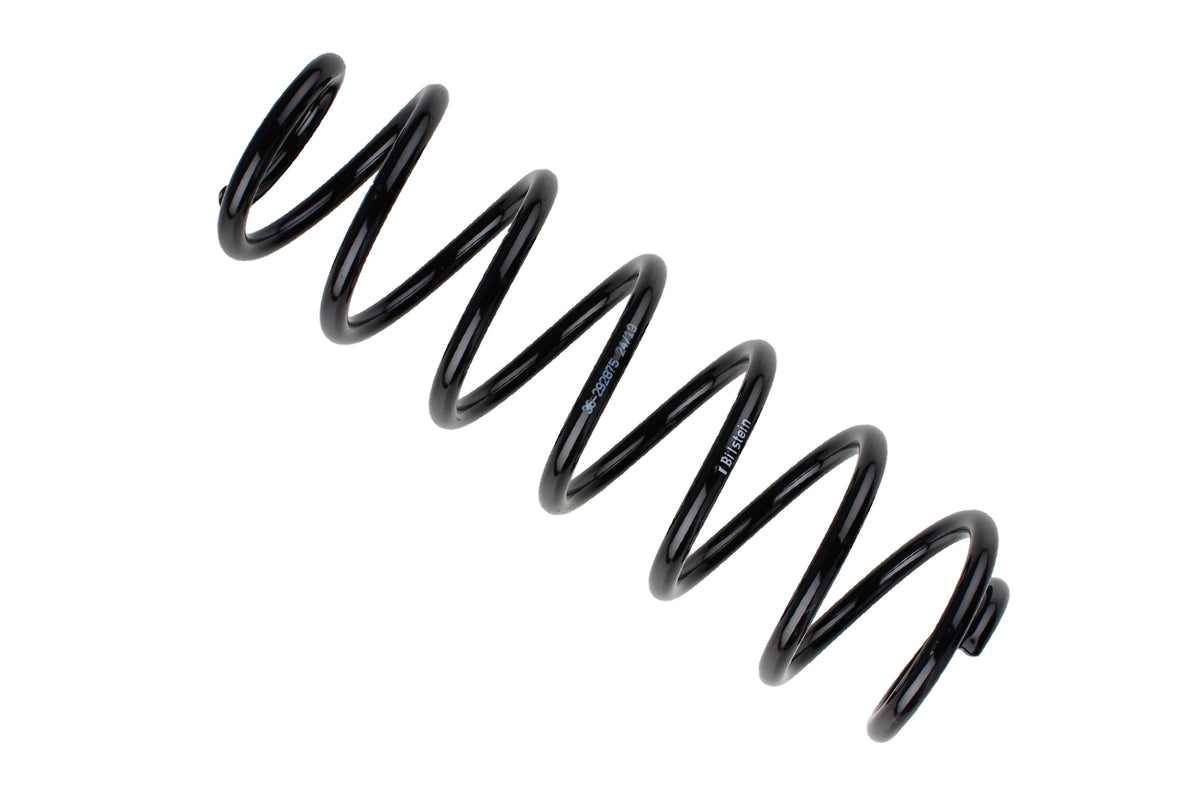 Bilstein B3 rear coil spring for Volkswagen Golf VII and Skoda Octavia III, high-quality suspension coil spring.