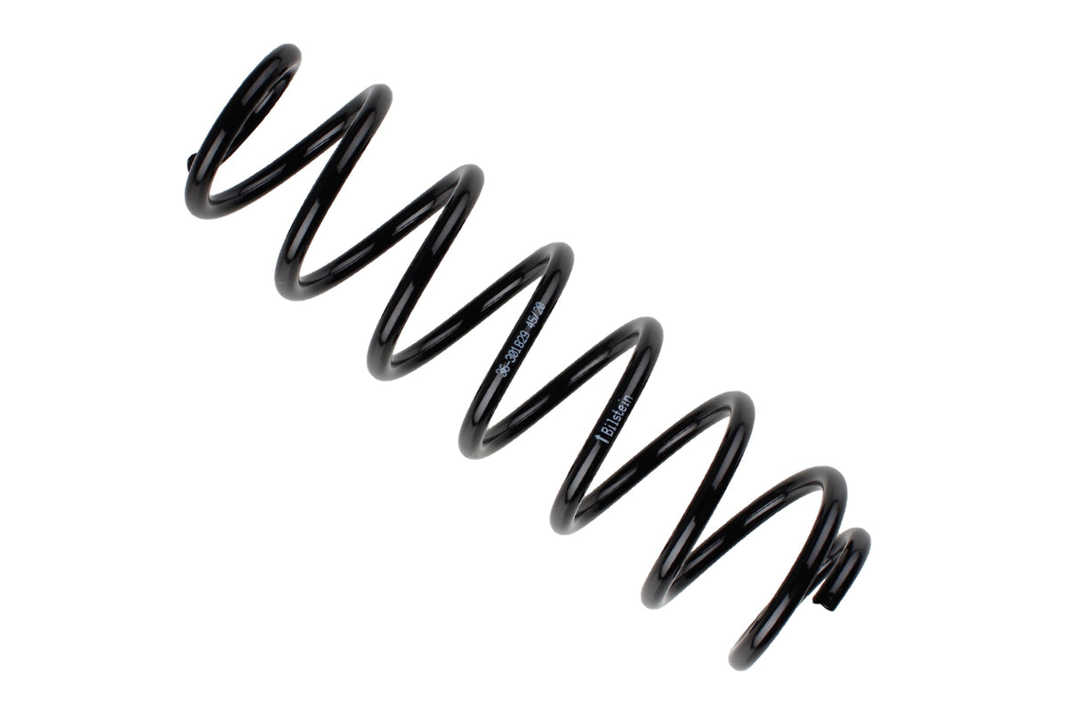 Bilstein B3 OE replacement coil springs for Volkswagen Golf Sportsvan, showing the new suspension springs in the image.