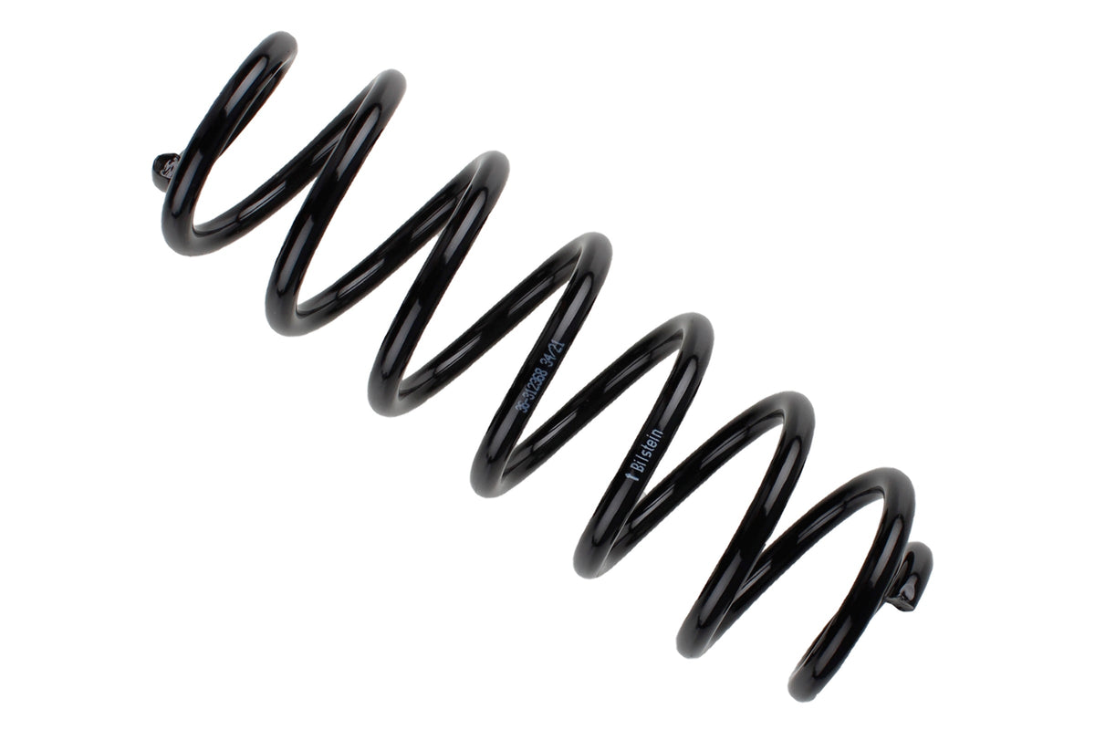 Bilstein B3 OE replacement coil springs for Volkswagen Tiguan H, showing the metal springs with coil winding and mounting ends.